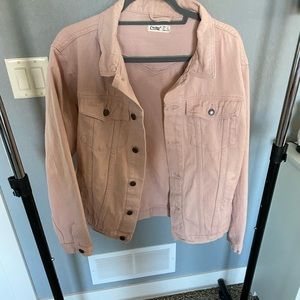 Light Pink Jean Jacket